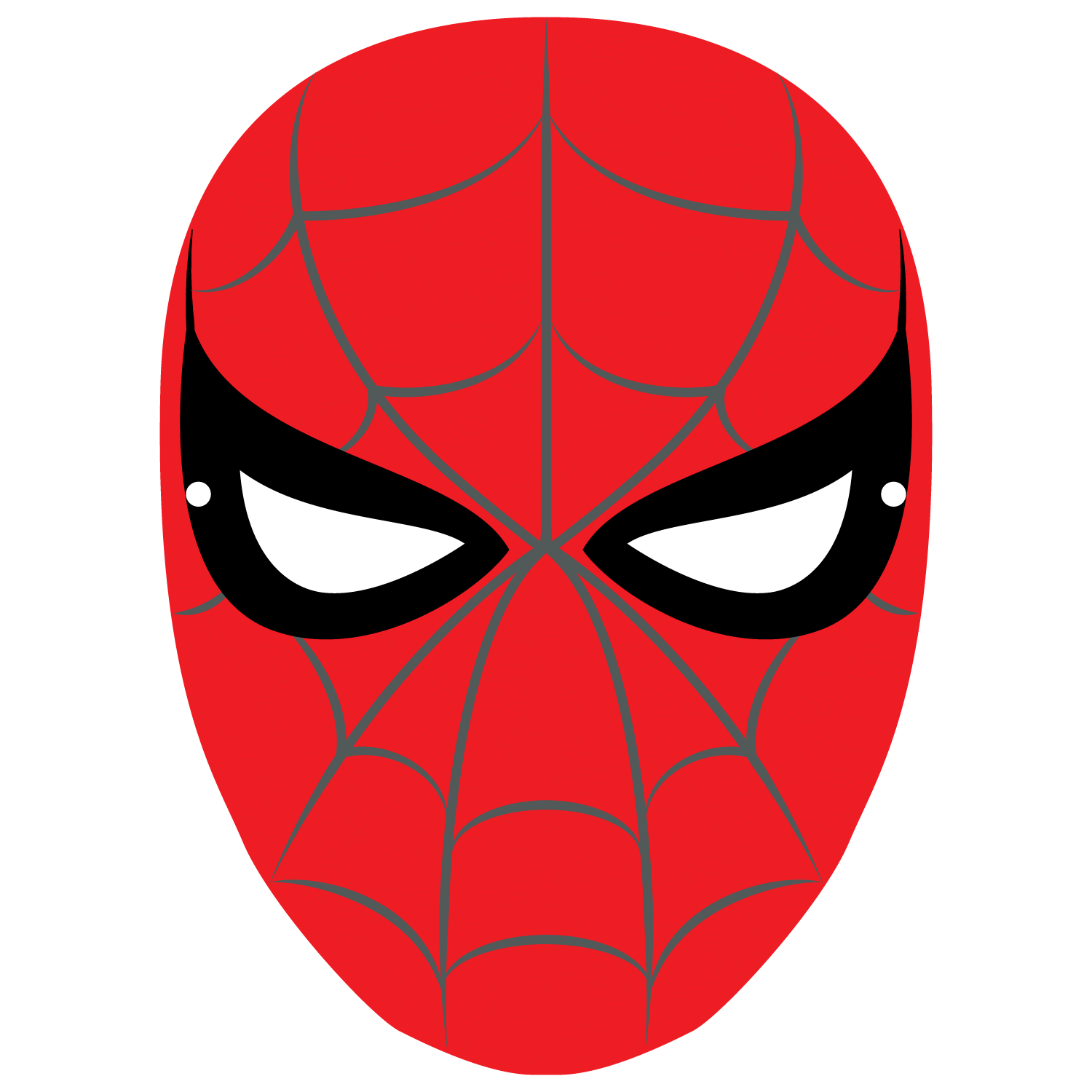 Spiderman Mask Template Free Printable Paper raft Templates