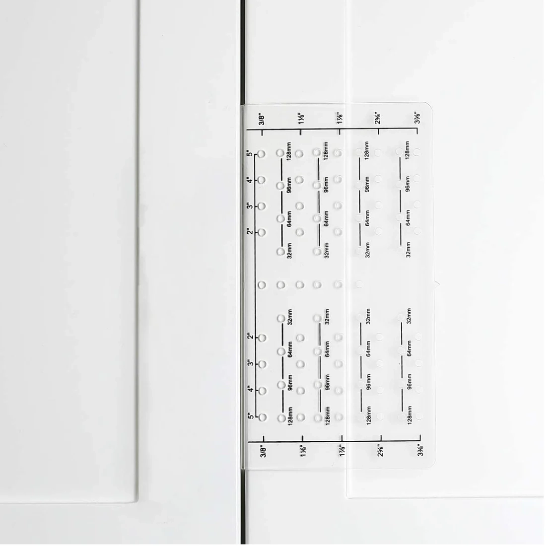 Standard Cabinet Hardware Installation Template DoorCorner