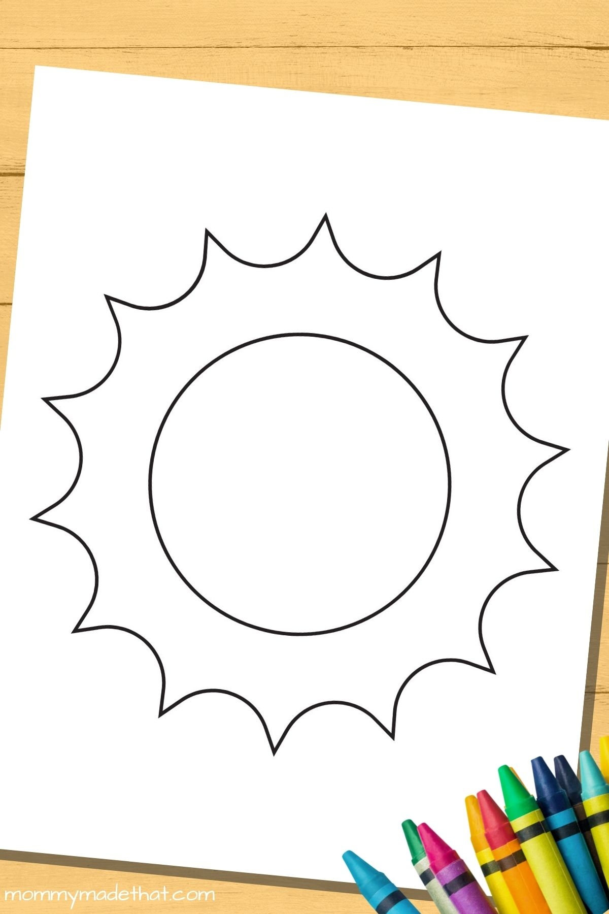 Sun Templates For Summer Fun Tons Of Free Printables