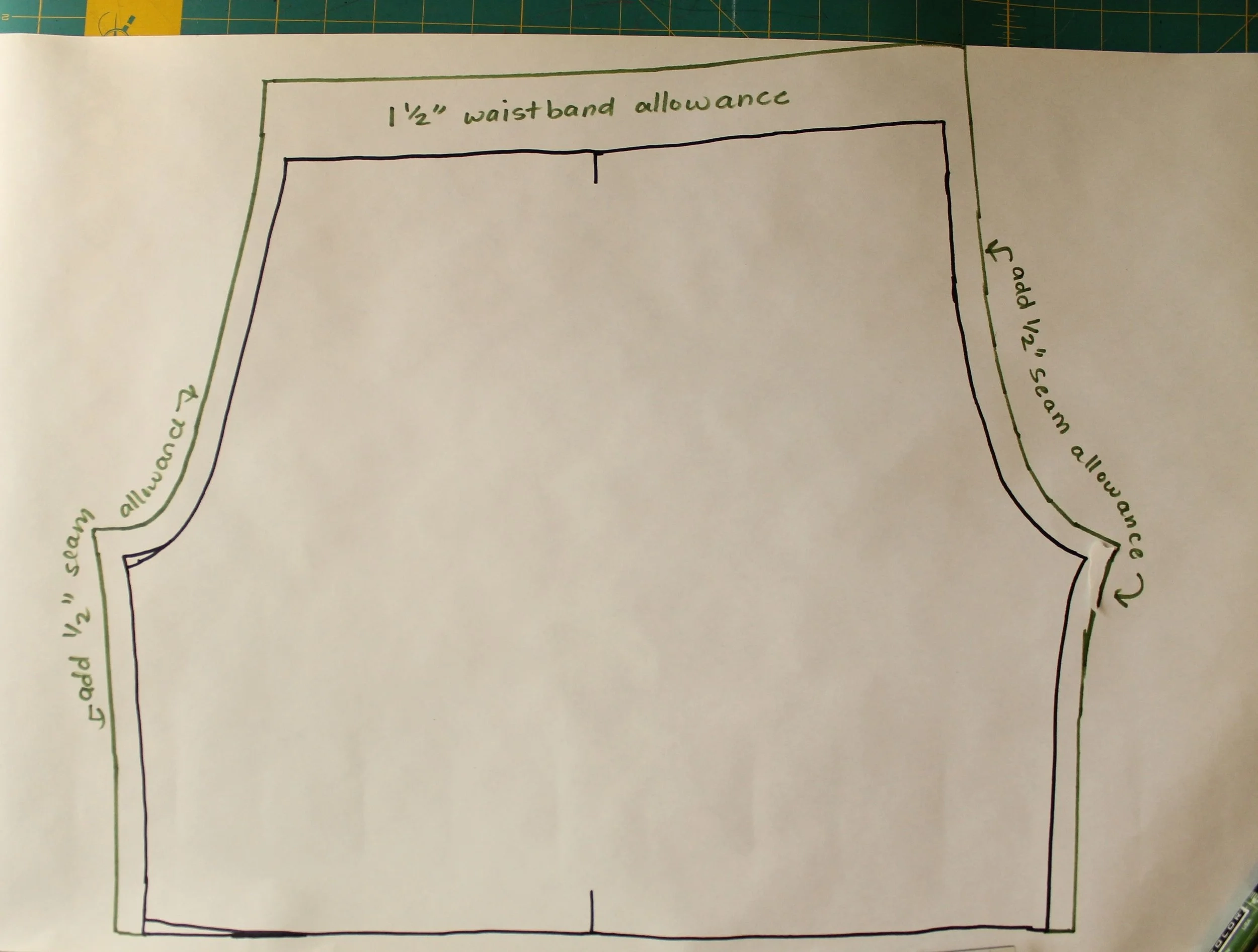 Trace And Make Shorts Pattern Made By Rae